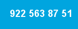 922 563 87 51